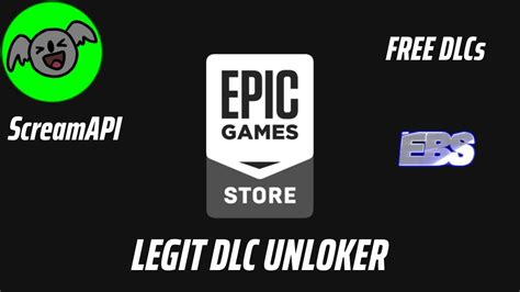 ScreamAPI Legit DLC Unlocker for Epic Games launcher.